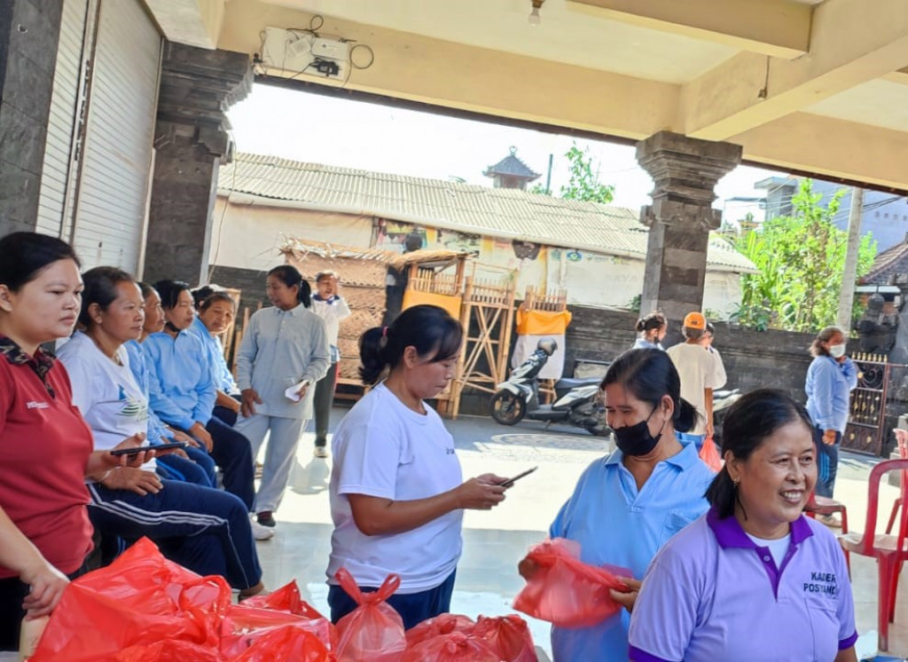 Kegiatan Rutin Posyandu Lansia di Banjar Kwanji Desa Dalung